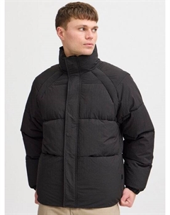 Стеганая куртка sdmilo пуховик короткий, черный Solid