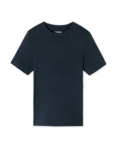 Пижамный топ-футболка микс + релакс, синий Schiesser