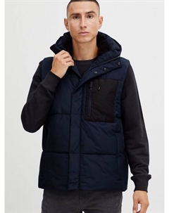 Стеганый жилет до вызова, синий 11 project