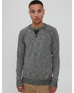 Вязаный свитер сдтиан, черный Solid