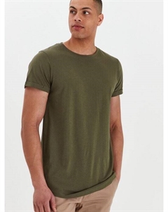 Длинная рубашка сдлонго, зеленый Solid