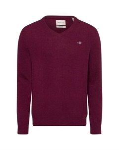 Вязаный свитер, бордовый Gant