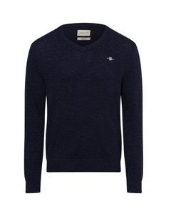 Вязаный свитер, синий Gant