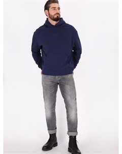 Толстовка с капюшоном, синий Dreimaster