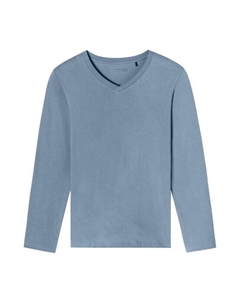 Пижамный топ, микс и релакс, синий Schiesser