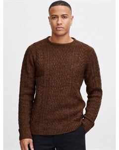 Свитер с круглым вырезом, коричневый Blend