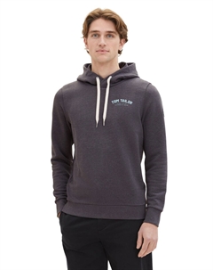 Толстовка LOGO HOODIE, серый Tom tailor
