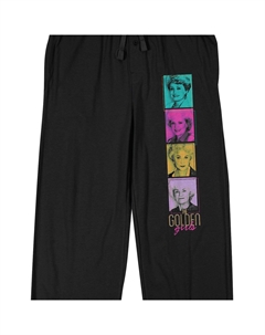 Мужские штаны для сна в стиле комедийного сериала золотого цвета для девочек Licensed character