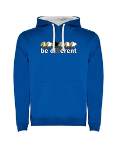 Худи Be Different Trek Two-Colour, синий Kruskis