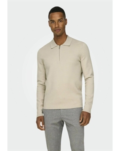 Джемпер, серебристый Only & sons