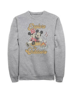 Мужской свитшот Disney's Mickey & Minnie Explore The Outdoors Licensed character