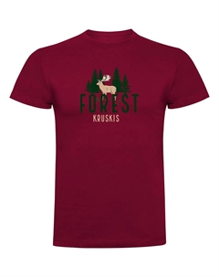 Футболка Deer, красный Kruskis