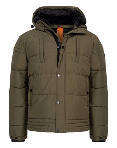 Зимняя куртка, темно-зеленый Indicode jeans