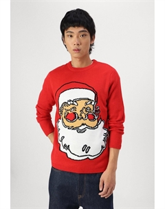 Джемпер ONSXMAS CREW SANTA UNISEX, красный Only & sons