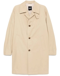 Однобортное пальто, коричневый Boss