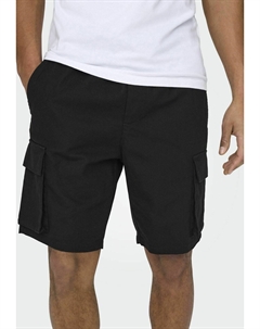Шорты TREILLIS, черный Only & sons