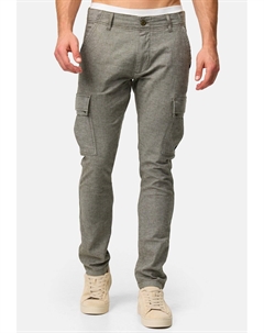 Брюки-карго INSAFI, темно-зеленый Indicode jeans