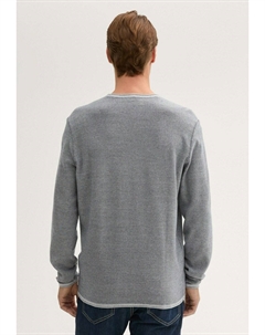 Джемпер MIT STRUKTUR, темно-серый Tom tailor