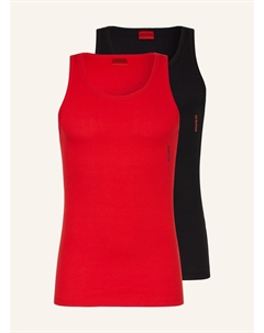 В упаковке 2 майки., красный Hugo