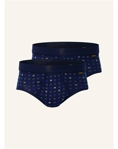 Комплект из 2 трусов первой необходимости, синий Schiesser