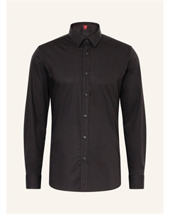 Рубашка Elisha очень узкого кроя, черный Hugo