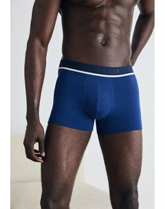 Боксеры 3 PACK, темно-синий Schiesser