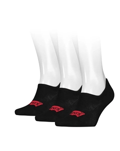 В наборе 3 пары базовых носков . Черные пики унисекс с логотипом «летучая мышь», черный Levi's®