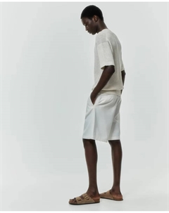 Мужской ажурный свитер, белый Сфера