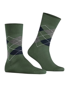 Мужские однотонные короткие носки на плоской подошве, один размер, коричневый Burlington