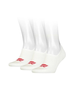 В наборе 3 пары базовых носков . Белые пики унисекс с логотипом «летучая мышь», белый Levi's®