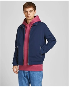 Мужской бомбер, синий Jack & jones