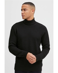 Пуловер Rollkragen, черный Solid