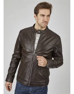 Кожаная куртка Claudio, темно коричневый Bugatti