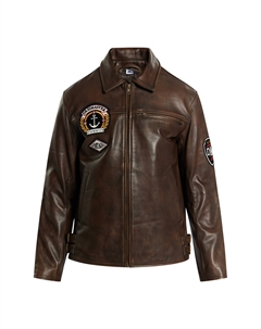 Кожаная куртка Jacke, коричневый Dreimaster