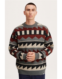 Пуловер Rundhals SDDeshan LS 21107337, красный Solid