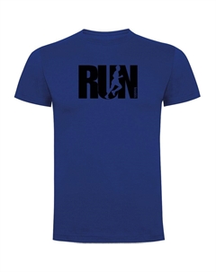 Футболка Word Run, синий Kruskis
