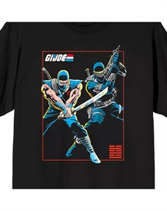Мужские костюмы G.I. Футболка Joe Snake Eyes Movie Licensed character