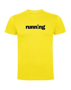 Футболка Word Running, желтый Kruskis