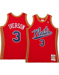 Мужская майка Philadelphia 76ers 2004 Аллен Айверсон # 3 Swingman Mitchell and ness