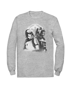 Мужская футболка с аэрозольной краской «Звездные войны: Дарт Вейдер и штурмовик» Licensed character