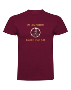 Футболка Faster Than You, красный Kruskis