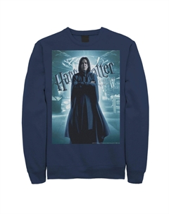 Мужской флисовый пуловер с изображением Гарри Поттера-полукровки, принца Снейпа и плакат с изображением персонажа Синий, синий Harry potter