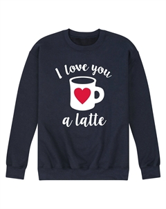 Мужской свитшот Love You A Latte Licensed character