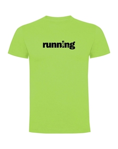 Футболка Word Running, зеленый Kruskis