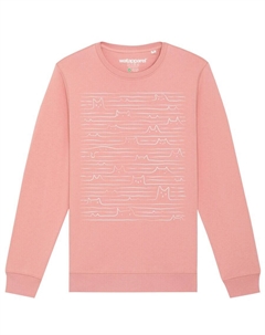 Свитер Sweatshirt Doodle Cats, розовый Watapparel