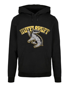 Пуловер Basic Harry Potter Hufflepuff Sport Emblem, черный F4nt4stic