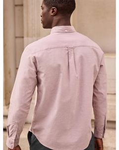 Повседневная рубашка Regular fit Button Up Shirt, розовый Next