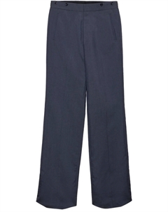 Брюки из мохера и шелка, синий Prada