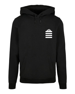 Пуловер Basic Looney Tunes Taz Stripes Faux Pocket, черный F4nt4stic