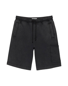 Шорты-карго Loose fit Cargo Pants, черный Pull & bear